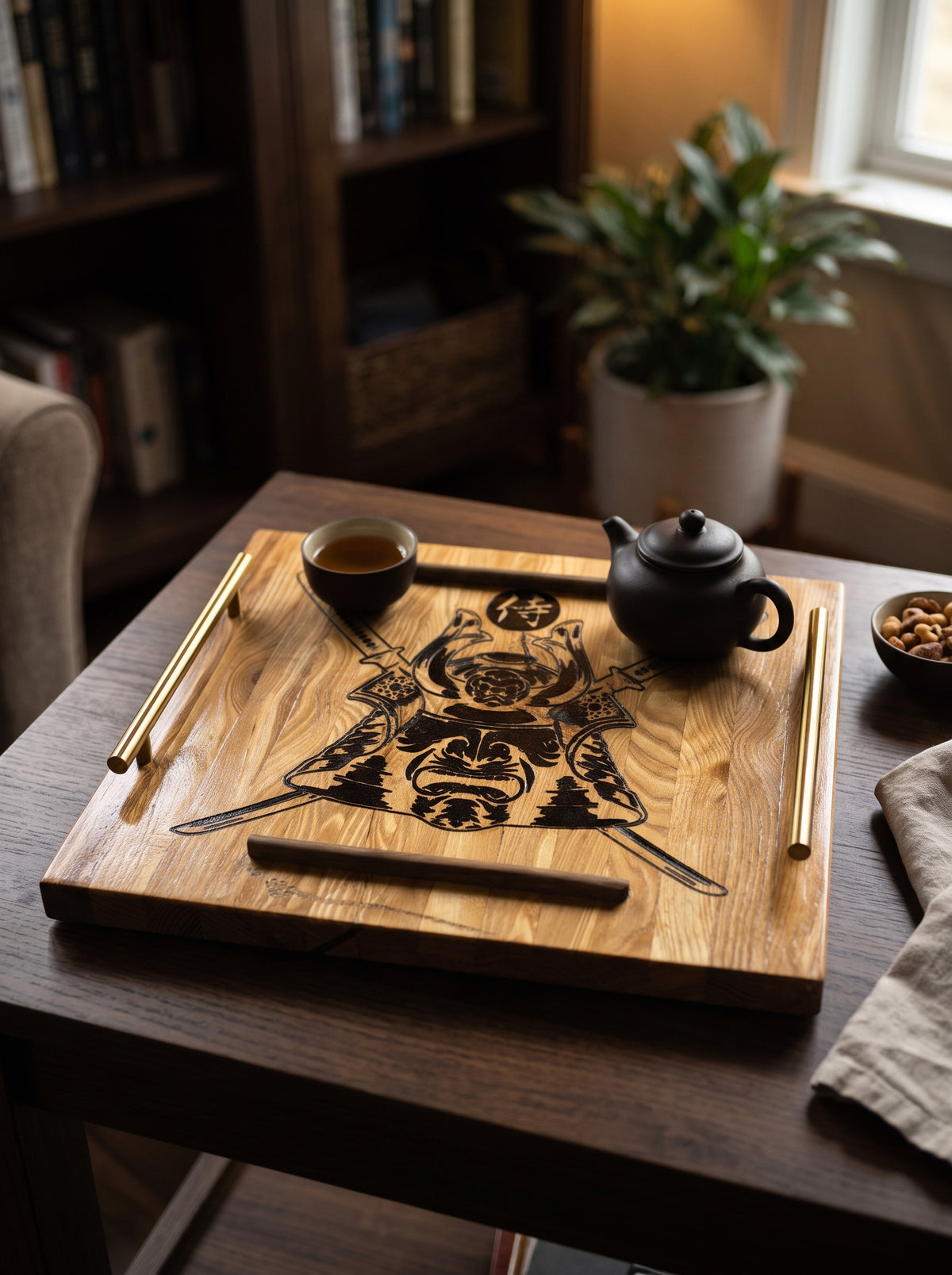 Samurai Serving tray