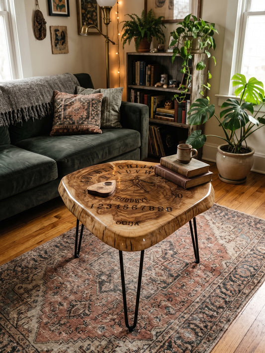 Ouija Themed Coffee Table